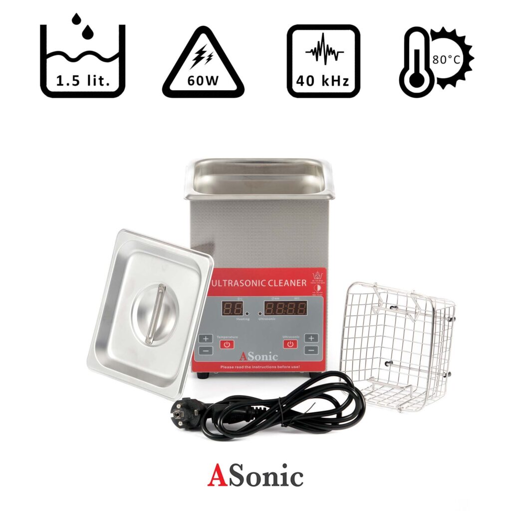 Asonic ultrasonic cleaner