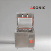 AONIC-IND-2000Pneumatic-1 ASONIC IND-2000 Pneumatic, heavy-duty ultrasonic cleaner with automatic pneumatic lift for large tools and machinery.