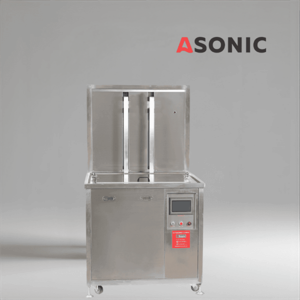 AONIC-IND-2000Pneumatic-2 ASONIC IND-2000 Pneumatic ultrasonic cleaning system for automotive, aerospace and industrial manufacturing use.
