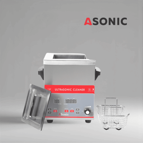 ASONIC IND-30 professional ultrasonic unit, reliable cleaning solution for dental and medical devices.