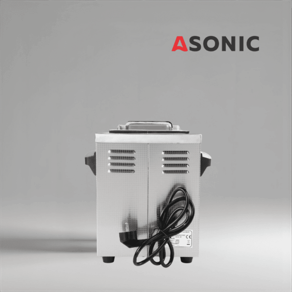 AONIC-IND-30-40kHz-6 ASONIC IND-30 ultrasonic cleaner, entry-level industrial unit for small parts, tools and laboratory instruments.