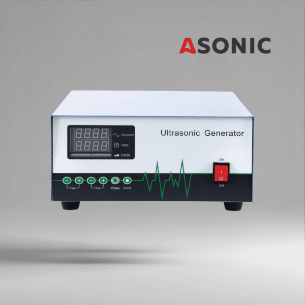 AONIC-IND-Generator ASONIC IND-Generator, industrial ultrasonic generator delivering stable frequency and reliable power for cleaning systems.