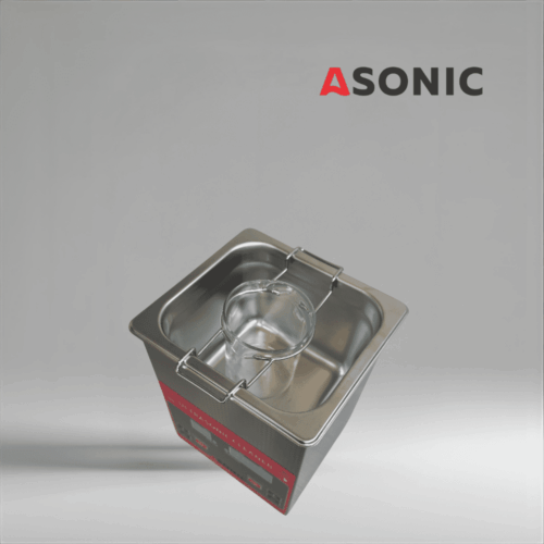 ASONIC-BEAKER-PRO-20-2 ASONIC BEAKER-PRO ultrasonic cleaning beaker with durable glass design