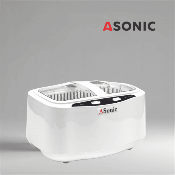 ASONIC HOME-2500 ultrasonic cleaner, large-capacity unit for jewelry, tools, glasses and household accessories.