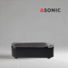 ASONIC HOME-450black ultrasonic cleaner, compact black design for cleaning jewelry, glasses and small items.