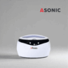 ASONIC-HOME-650-1 ASONIC HOME-650 ultrasonic cleaner, designed for daily home use, compact unit for jewelry and glasses.