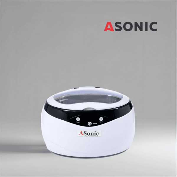 ASONIC-HOME-650-2 ASONIC HOME-650 ultrasonic cleaner, portable system for households needing reliable accessory cleaning.
