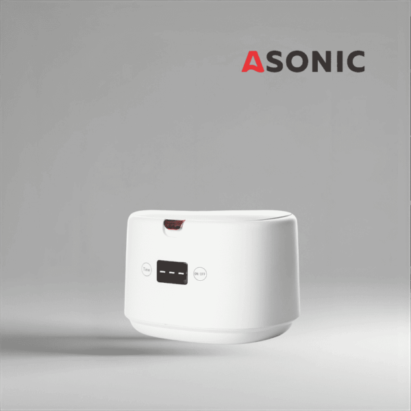 ASONIC HOME-dent ultrasonic bath designed for everyday dental care, jewelry and home accessories.