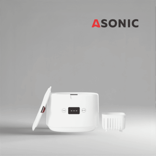 ASONIC-HOME-DENT5 ASONIC HOME-dent ultrasonic cleaning machine, reliable solution for dental tools and jewelry at home.