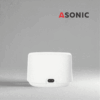 ASONIC HOME-dent ultrasonic bath, stainless steel design for precise cleaning of small dental tools.