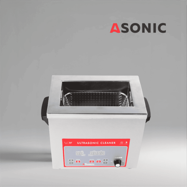 ASONIC-IND-40-40kHz-3 ASONIC IND-40 ultrasonic cleaner, efficient solution for dental tools, optical devices and fine instruments.