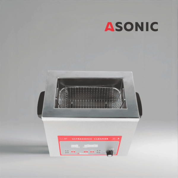 ASONIC-IND-40-40kHz-5 ASONIC IND-40 ultrasonic cleaning machine designed for professionals requiring reliable precision cleaning.