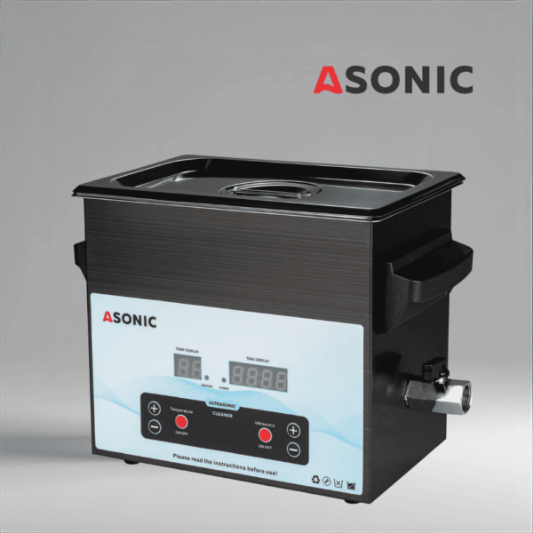 ASONIC MED-30 ultrasonic cleaner with heating system for effective cleaning