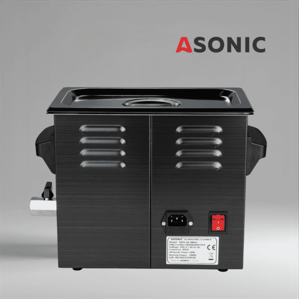 ASONIC MED-30 ultrasonic cleaner for healthcare, dental, and laboratory sectors