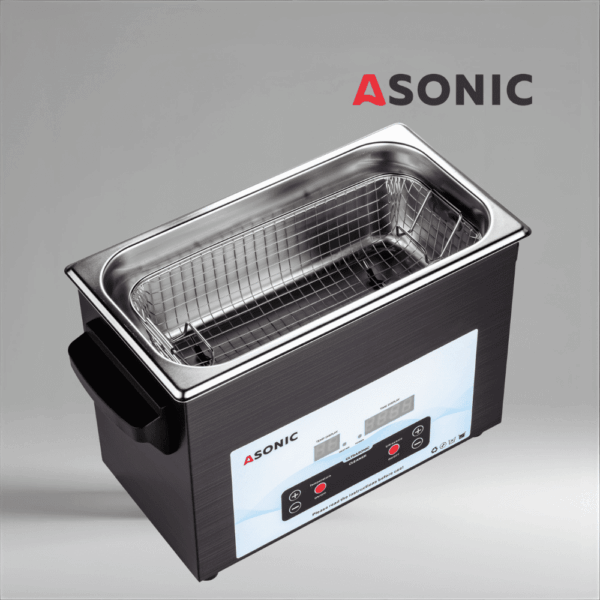 ASONIC MED-50 ultrasonic cleaner for medical, dental, and laboratory applications