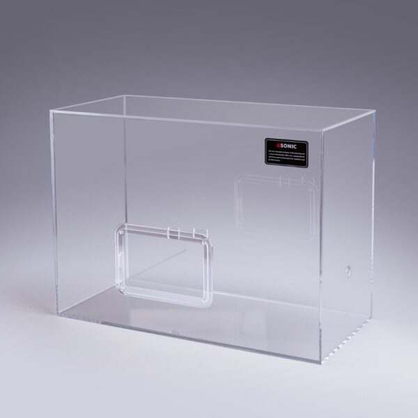 ASONIC-MED-70-40khz-silentbox3-scaled ASONIC Silent Box for 7L ultrasonic cleaner available as a separate or combined purchase.