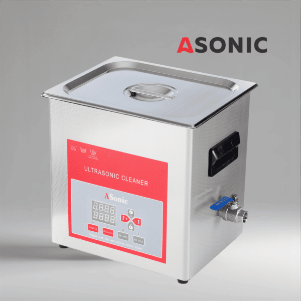 ASONIC PRO-100df ultrasonic cleaning unit for professional precision cleaning
