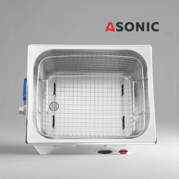 ASONIC PRO-100df ultrasonic cleaner with heating system for deep cleaning