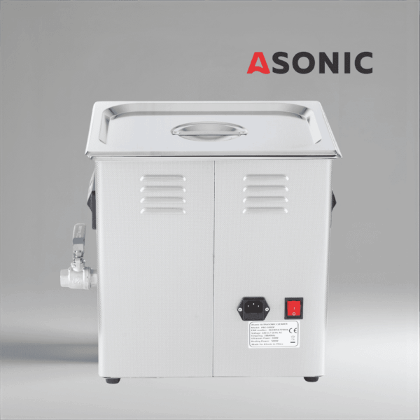 ASONIC PRO-100df stainless steel ultrasonic cleaning machine with digital controls