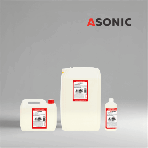 ASONIC AS-METALPASS ultrasonic passivation solution, protects metals from corrosion after ultrasonic cleaning.